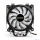 Кулер ExeGate Dark Magic EXX400V2-PWM.RGB (Al+Cu, черное покрытие, 4 тепл.трубки, LGA775/1150/1151/1155/1156/1200/1700/AM2/AM2+/AM3/AM3+/AM4/FM1/FM2/754/939/940, TDP 140W, Fan 120mm, PWM, 1200-2100RPM, Hydro bearing, 4pin, 11-24db, 605г, RGB подсветка, с