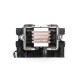 Кулер ExeGate Dark Magic EXX400V2-PWM.RGB (Al+Cu, черное покрытие, 4 тепл.трубки, LGA775/1150/1151/1155/1156/1200/1700/AM2/AM2+/AM3/AM3+/AM4/FM1/FM2/754/939/940, TDP 140W, Fan 120mm, PWM, 1200-2100RPM, Hydro bearing, 4pin, 11-24db, 605г, RGB подсветка, с