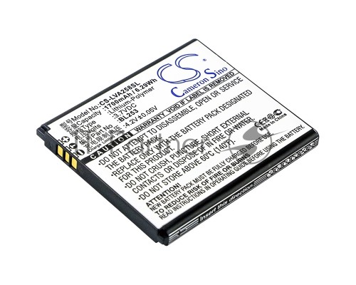 Аккумулятор CS-LVA258SL BL253 для Lenovo A2010/A1000 3.7V / 1700mAh / 6.29Wh Аккумулятор CS-LVA258SL BL253 для Lenovo A2010/A1000 3.7V / 1700mAh / 6.29Wh