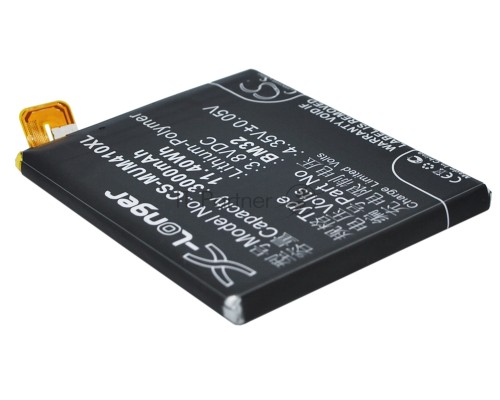Аккумулятор CS-MUM410XL BM32 для Xiaomi Mi4 3.8V / 3000mAh / 11.40Wh Аккумулятор CS-MUM410XL BM32 для Xiaomi Mi4 3.8V / 3000mAh / 11.40Wh
