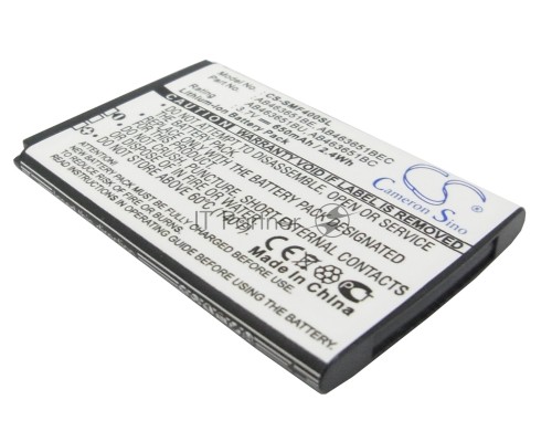 Аккумулятор CS-SMF400SL AB463651BU/AB463651BE для Samsung SGH-F400/SGH-F408/GT-M7500 3.7V / 650mAh Аккумулятор CS-SMF400SL AB463651BU/AB463651BE для Samsung SGH-F400/SGH-F408/GT-M7500 3.7V / 650mAh
