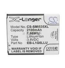 Аккумулятор CS-SMI535XL для Samsung Galaxy S3 I9300  3.8V / 2100mAh / 7.98Wh