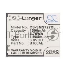 Аккумулятор CS-SMS727XL B100AE для Samsung GT-S7270/GT-S7272/S7275 Galaxy Ace 3/S7898  3.8V / 1500mA