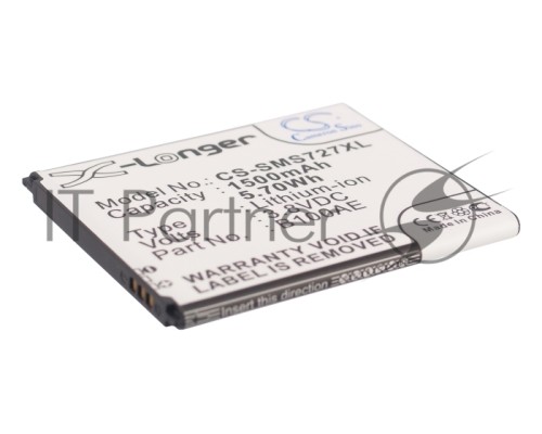 Аккумулятор CS-SMS727XL B100AE для Samsung GT-S7270/GT-S7272/S7275 Galaxy Ace 3/S7898  3.8V / 1500mA