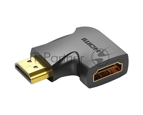 Адаптер-переходник Vention HDMI v2.0 19M/19F угол 270