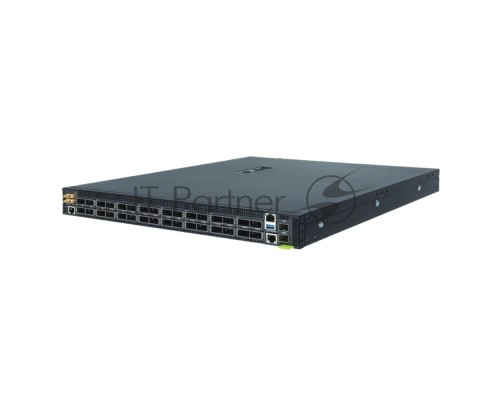 Коммутатор 9716-32D-O-AC-F Edge-corE AS9716-32D, 32-Port 400G QSFP56-DD switch, ONIE software installer, Broadcom Tomahawk3 12.8 Tbps,Intel Xeon® Processor D1518, dual AC PSUs and Fan Modules with port-to-power airflow, rack mount kit (front and back) in