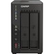 SMB QNAP TS-253E-8G NAS, 2-tray w/o HDD. 2xHDMI-port. 4-core Celeron J6412 2-2.6 GHz, 8GB DDR,  2x2.5Gb LAN, 2 x M.2 2280 PCIe Gen 3 x2, 2x USB 3.2 Gen 2 (10Gbps) Port, 2x USB 2.0 port