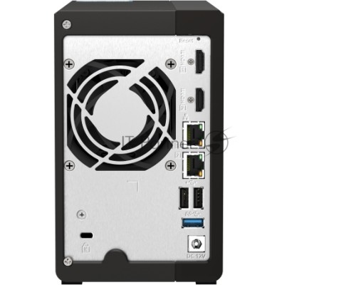 SMB QNAP TS-253E-8G NAS, 2-tray w/o HDD. 2xHDMI-port. 4-core Celeron J6412 2-2.6 GHz, 8GB DDR,  2x2.5Gb LAN, 2 x M.2 2280 PCIe Gen 3 x2, 2x USB 3.2 Gen 2 (10Gbps) Port, 2x USB 2.0 port