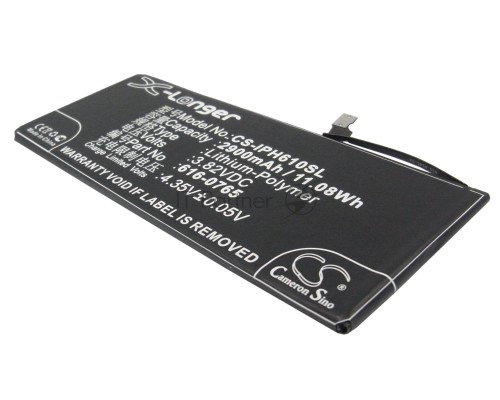 Аккумулятор CameronSino CS-IPH610SL для iPhone 6 Plus 3.82V / 2900mAh / 11.08Wh Аккумулятор CameronSino CS-IPH610SL для iPhone 6 Plus 3.82V / 2900mAh / 11.08Wh