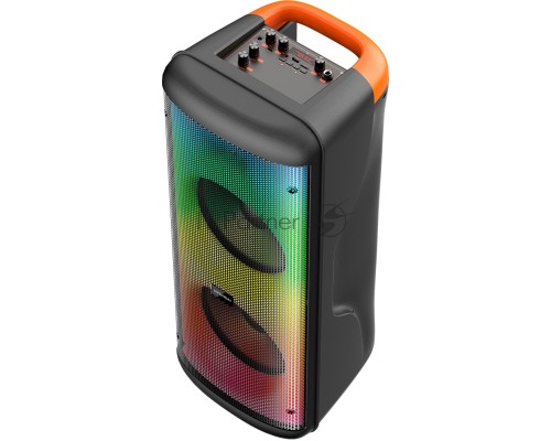 Минисистема Hyundai H-MC1235 черный 80Вт FM USB BT micro SD