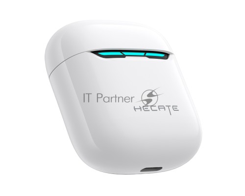 Наушники с микрофоном Edifier GM3 Plus белый вкладыши BT оголовье