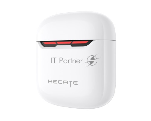 Наушники с микрофоном Edifier GM3 Plus белый вкладыши BT оголовье
