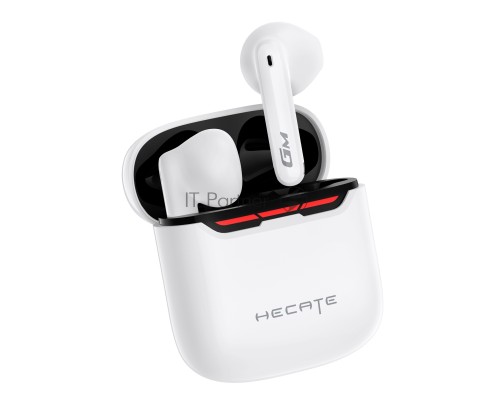 Наушники с микрофоном Edifier GM3 Plus белый вкладыши BT оголовье