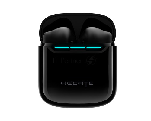Наушники с микрофоном Edifier Hecate GM3 Plus черный вкладыши BT оголовье