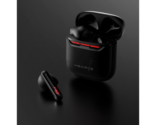Наушники с микрофоном Edifier Hecate GM3 Plus черный вкладыши BT оголовье