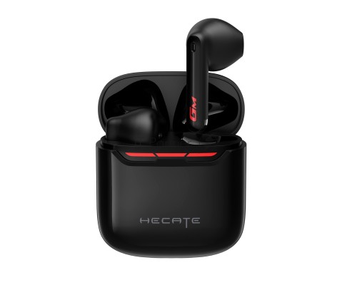 Наушники с микрофоном Edifier Hecate GM3 Plus черный вкладыши BT оголовье