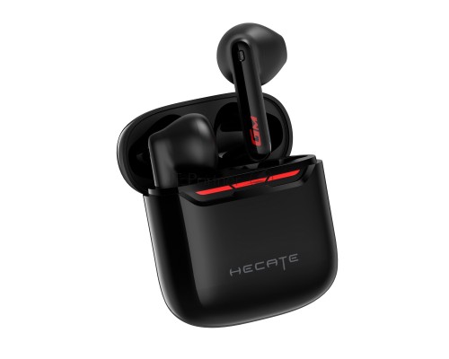 Наушники с микрофоном Edifier Hecate GM3 Plus черный вкладыши BT оголовье