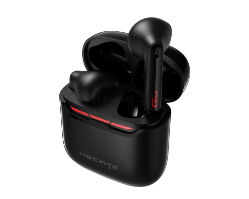 Наушники с микрофоном Edifier Hecate GM3 Plus черный вкладыши BT оголовье