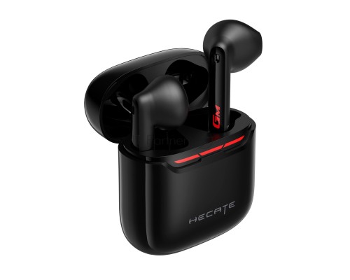 Наушники с микрофоном Edifier Hecate GM3 Plus черный вкладыши BT оголовье