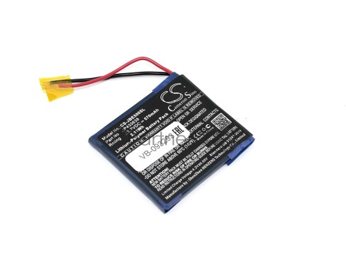 Аккумуляторная батарея CameronSino CS-JBE500SL для JBL Synchros 3.7V 570mAh / 2.11Wh Аккумуляторная батарея CameronSino CS-JBE500SL для JBL Synchros 3.7V 570mAh / 2.11Wh