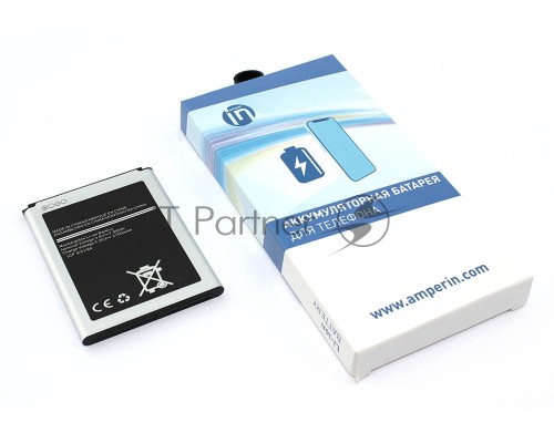 Аккумуляторная батарея Amperin для Samsung Galaxy S3 I9300  (EB-L1G6LLU) 3.8 V 2100mAh