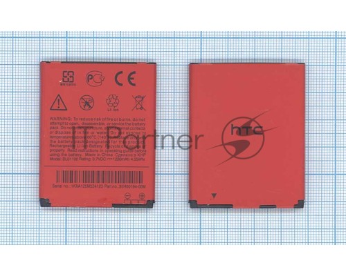 Аккумуляторная батарея BL01100 для HTC Desire C 3.7 V 4.55Wh