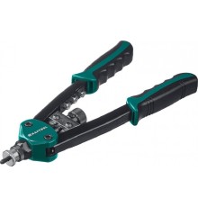 KRAFTOOL  Combo2-M10, 2 вида заклёпок, комбинированный двуручный заклепочник в кейсе [31181]