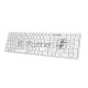 Клавиатура Genius SlimStar 126 wired keyboard  white color (12 Multimedia Function Keys and 4 dedicated Hotkeys for Quick Commands, Ultra-Slim Keycaps)