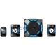 Компьютерные игровые колонки Genius SW-G2.1 1200, 100-240В,36Вт (Сабвуфер: 24Вт, Сателлиты: 6Втx2), мощные басы, синяя подстветка, блок управления, разъем