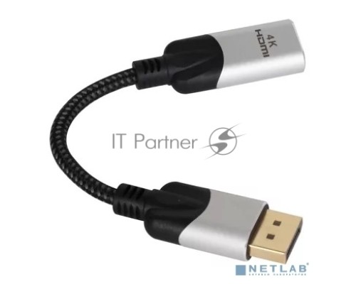 Кабель VCOM DISPLAY PORT TO HDMI 4K 0.15 M CG621M-0.15
