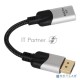Кабель VCOM DISPLAY PORT TO HDMI 4K 0.15 M CG621M-0.15