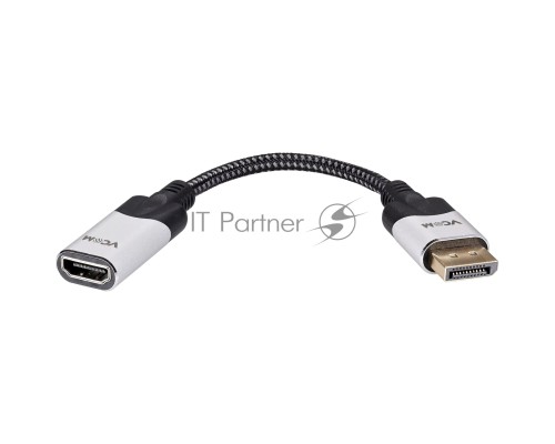 Кабель VCOM DISPLAY PORT TO HDMI 4K 0.15 M CG621M-0.15