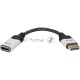 Кабель VCOM DISPLAY PORT TO HDMI 4K 0.15 M CG621M-0.15