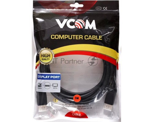 Кабель VCOM DISPLAY PORT V1.4 3M CG632-3M