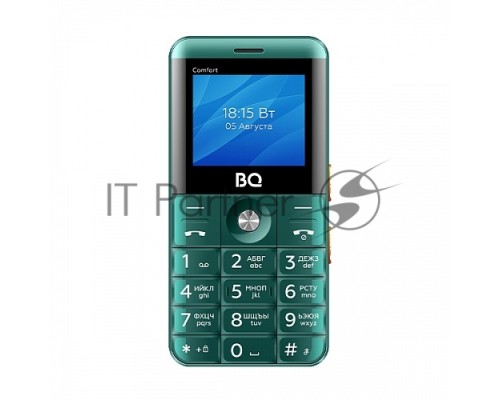 Мобильный телефон BQ 2006 Comfort Green+Black