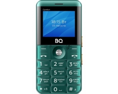 Мобильный телефон BQ 2006 Comfort Green+Black