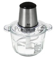 Измельчитель BQ CH1007, 2л, 750Вт, черный/серебристый