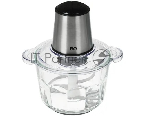 Измельчитель BQ CH1007, 2л, 750Вт, черный/серебристый