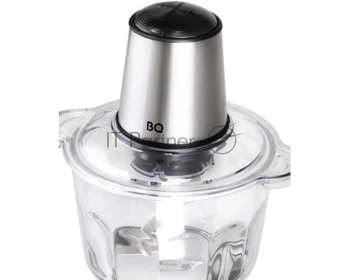 Измельчитель BQ CH1007, 2л, 750Вт, черный/серебристый