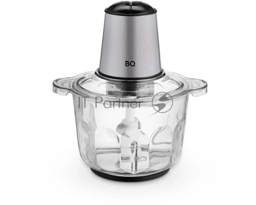 Измельчитель BQ CH1007, 2л, 750Вт, черный/серебристый