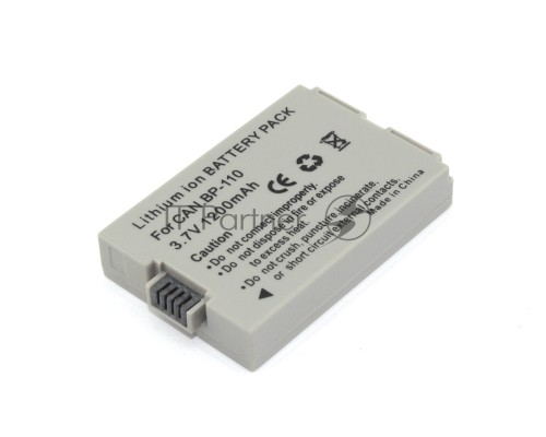 Аккумуляторная батарея для видеокамеры Canon HFR20 (BP-110) 3.7V 1500mAh