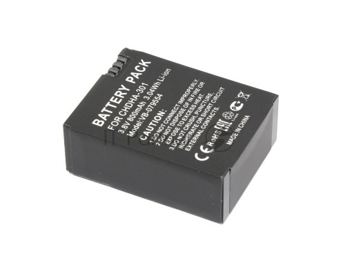 Аккумуляторная батарея для видеокамеры GoPro HD HERO (CHDHA-301) 3,8V 800mAh