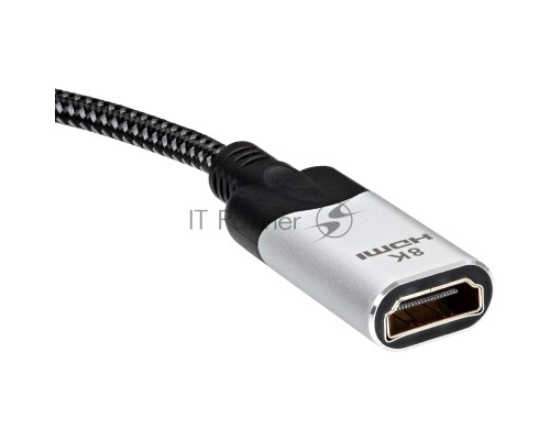 Адаптер DisplayPort(M) ---> HDMI(F) 0.15m 8K@60Hz VCOM <CG6218M-0.15>