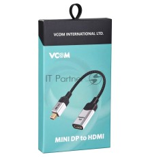 Адаптер miniDisplayPort(M) ---> HDMI(F) 0.15m 4K@60Hz VCOM <CG616M-0.15>