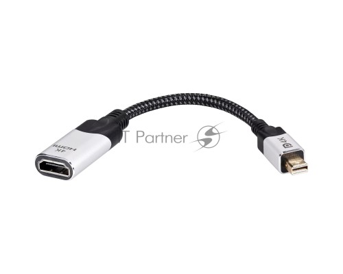 Адаптер miniDisplayPort(M) ---> HDMI(F) 0.15m 4K@60Hz VCOM <CG616M-0.15>
