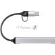 USB концентратор TypeC+adapter-->USB3.0+2USB2,0+SD+TF, VCOM