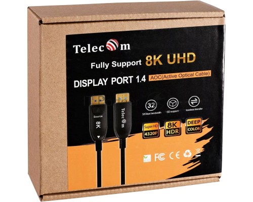 Активный оптический кабель Telecom DP1.4 8K@60Hz 20м <TCG2130-20M>