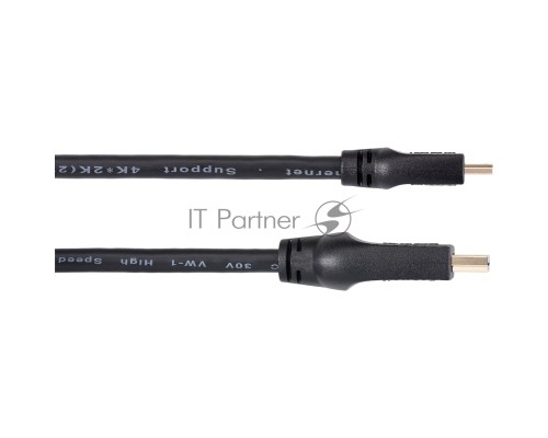 Кабель HDMI-19M --MicroHDMI-19M ver 2.0 1.8m VCOM <CG587-1.8M>