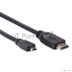 Кабель HDMI-19M --MicroHDMI-19M ver 2.0 1.8m VCOM <CG587-1.8M>