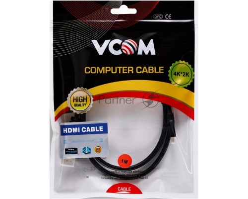 Кабель HDMI-19M --MicroHDMI-19M ver 2.0 1m VCOM <CG587-1M>